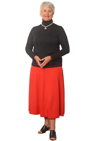 100% Extra Fine Merino Flared Skirt - The Lisa