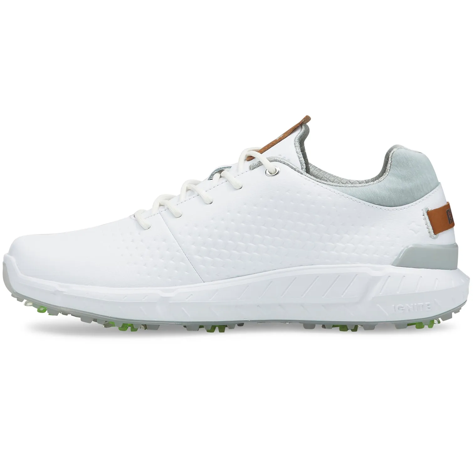 2023 PUMA MENS IGNITE ARTICULATE LEATHER - WHITE