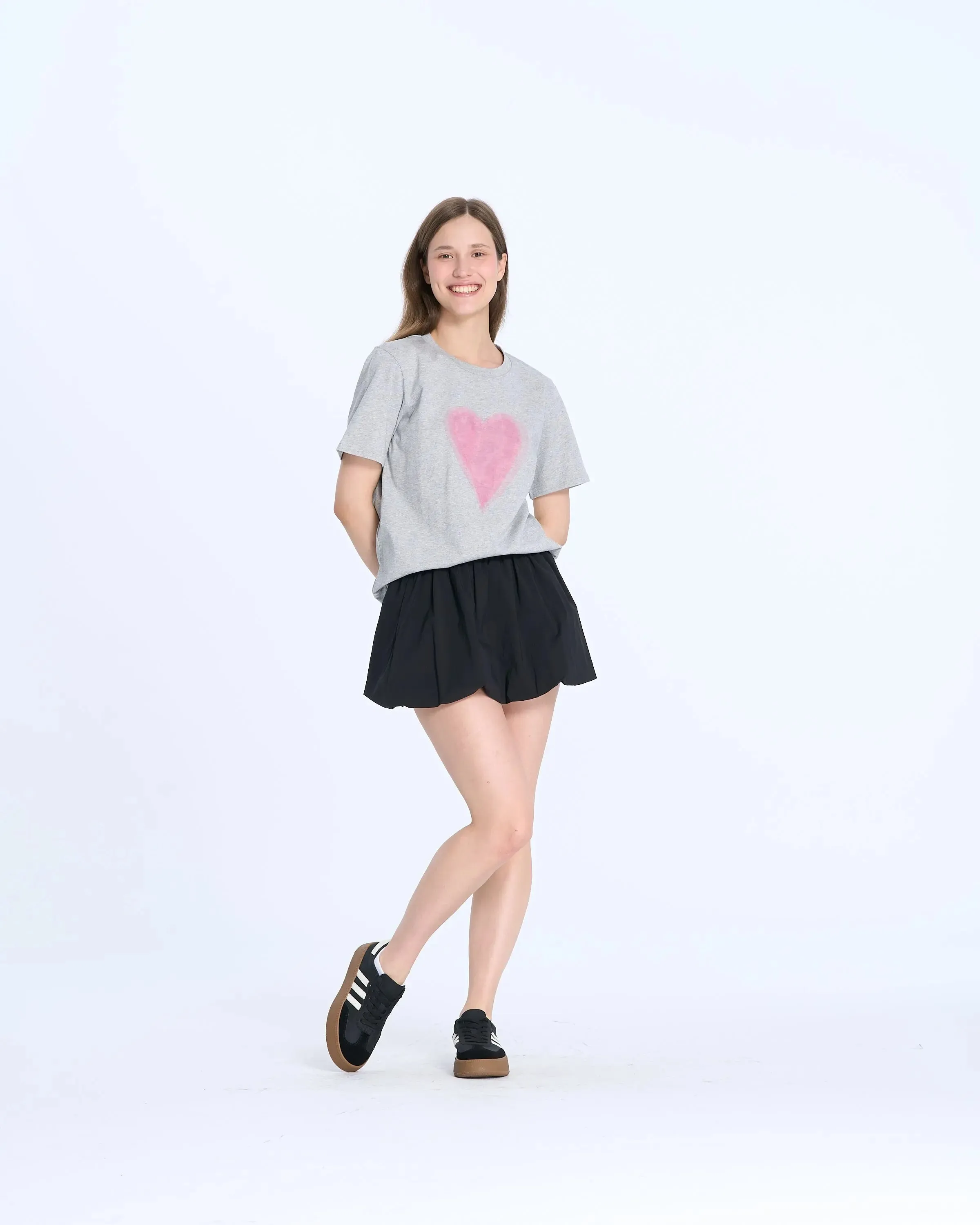 25882 Tulle Heart T-Shirt