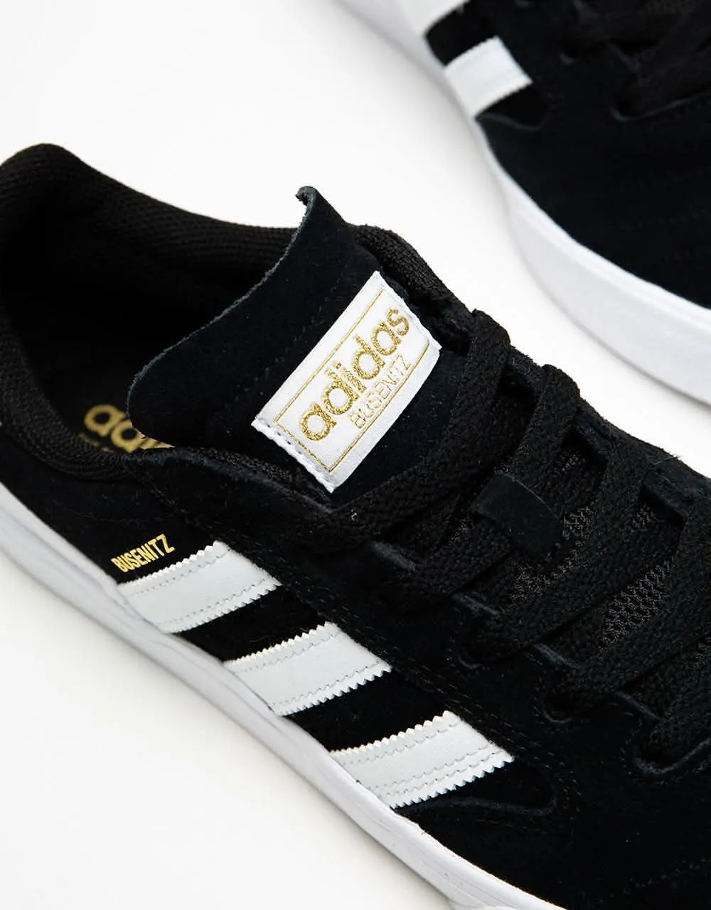 adidas Busenitz Vulc II Skate Shoes - Black/White/Gum