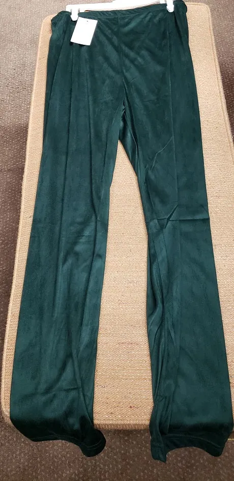 Alexis -- Women's Poly Fashion Leggings -- Hunter Green