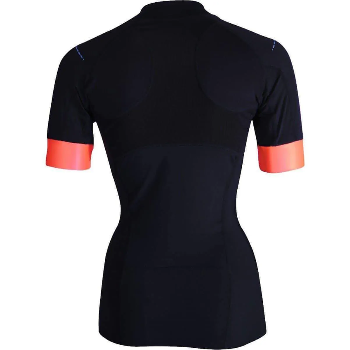 Asics Top Impact Half Zip Short Sleeve Womens Running Top - Black