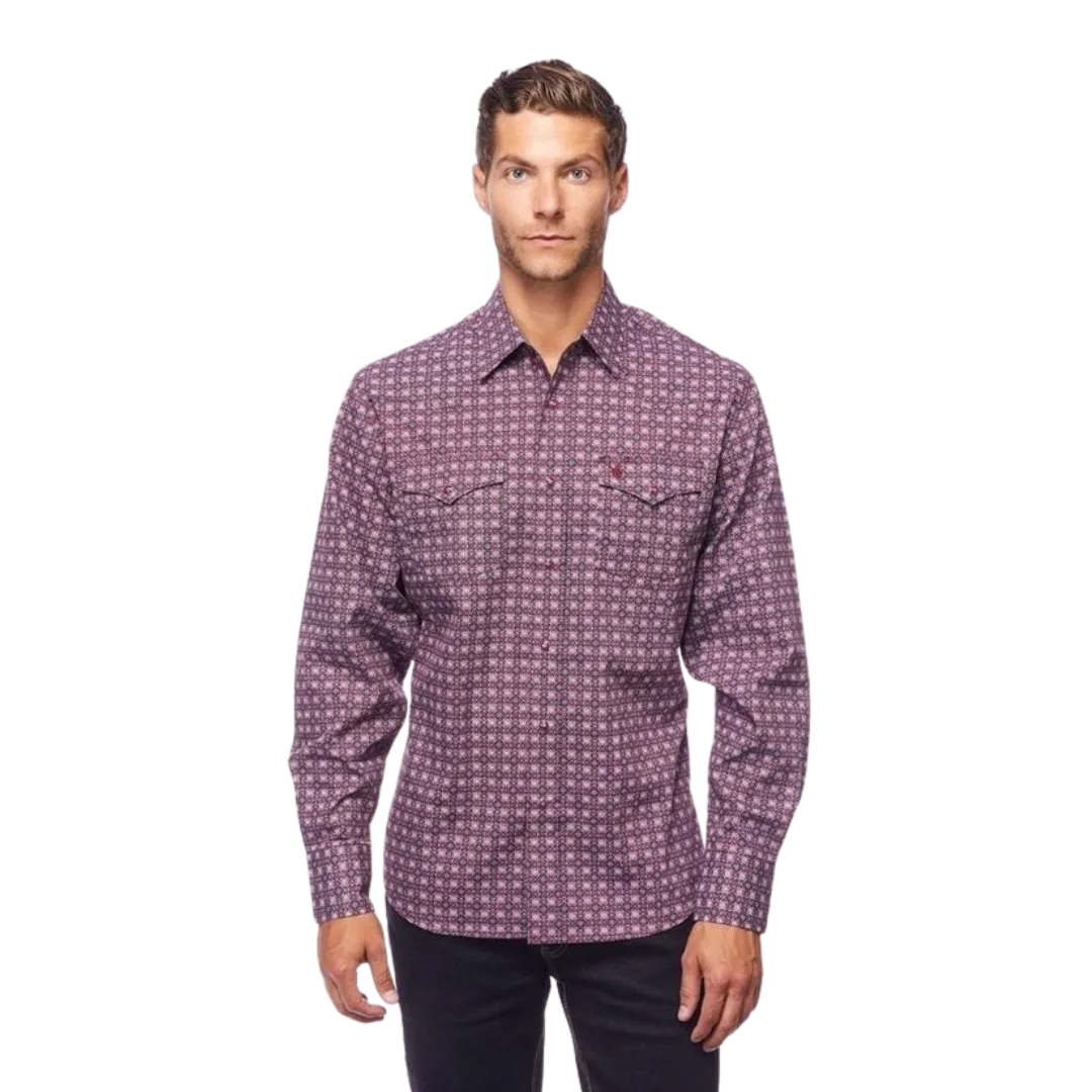 Avalon Men's Rodeo Clothing Print Shirt