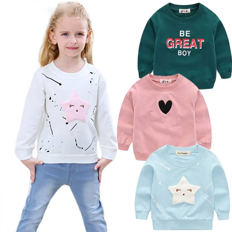 Baby Girls Banner Star Long Sleeve T Shirts