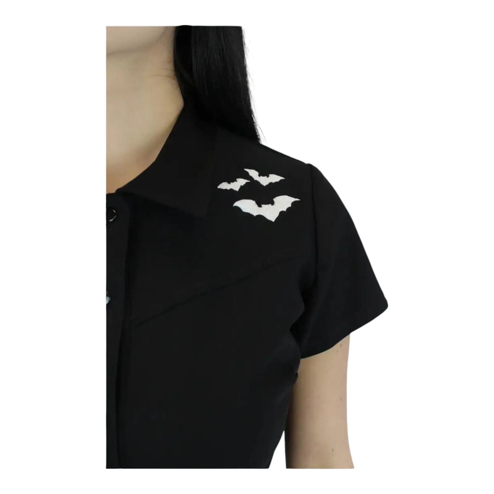 Bat Romper by Hemet Clothing