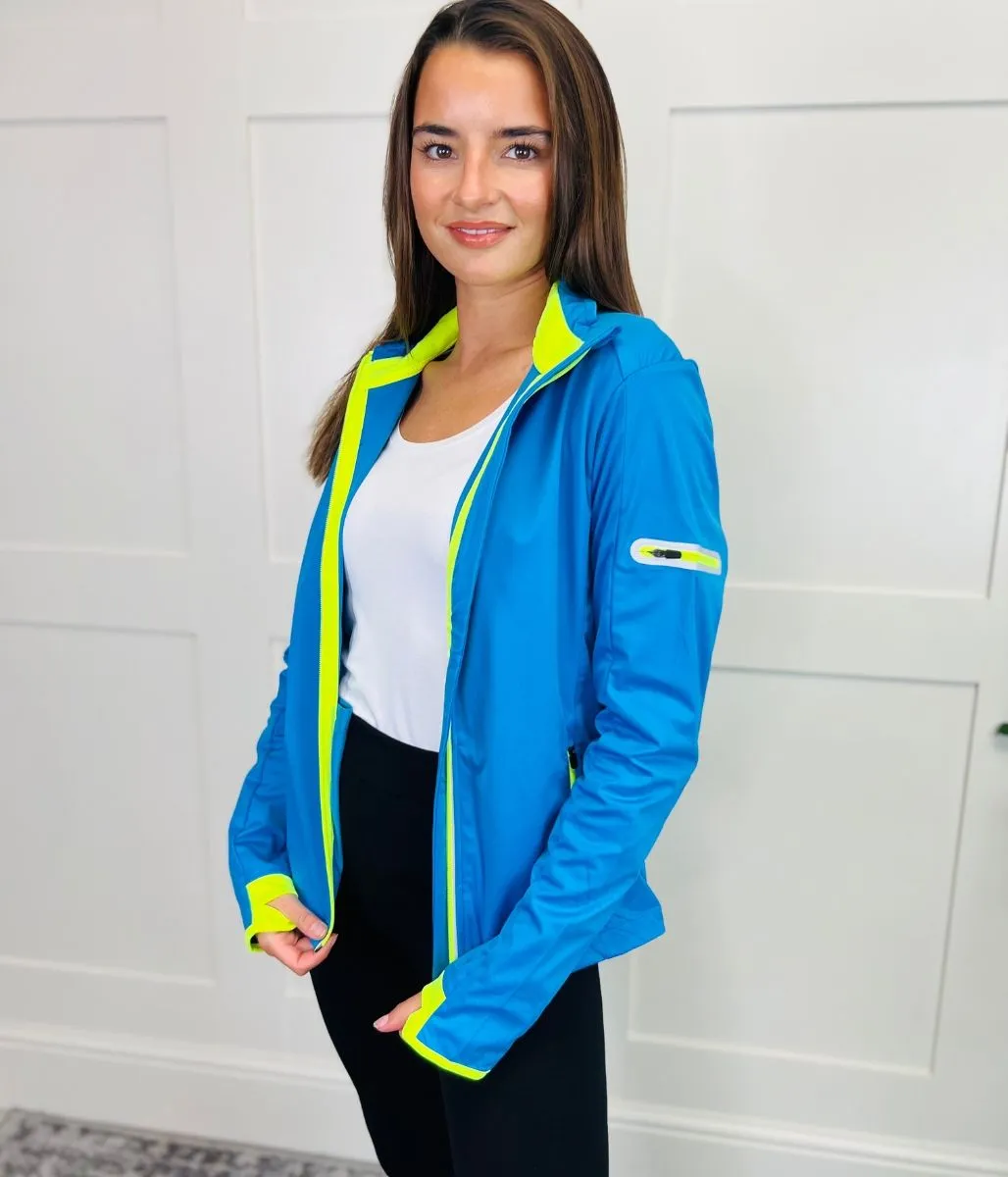 Blue & Yellow Lightweight Softshell Jacket