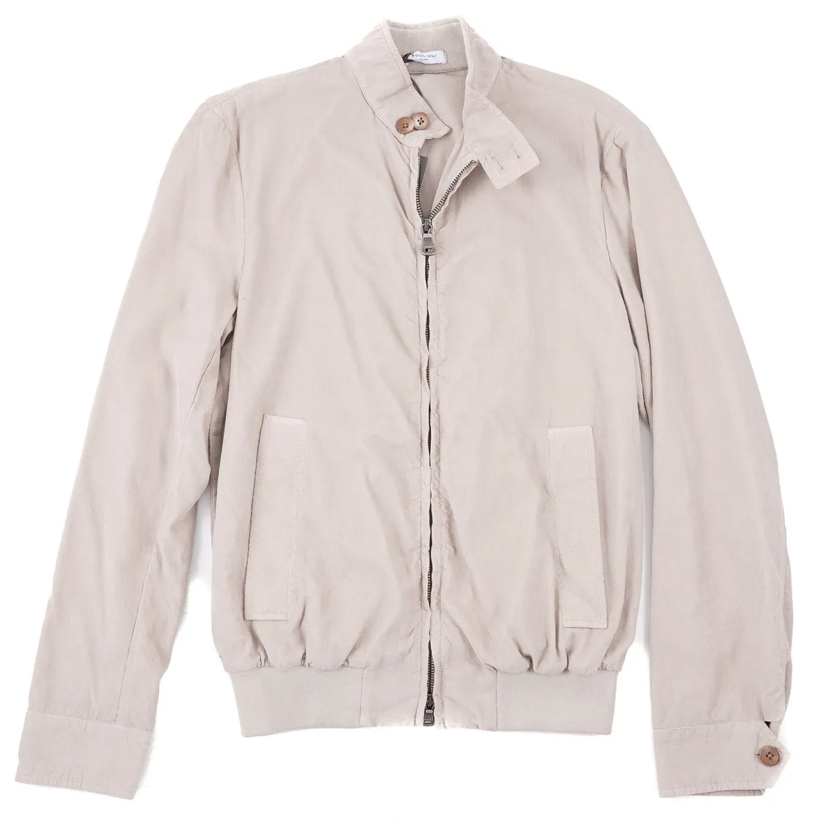 Boglioli Lightweight Corduroy Bomber Jacket