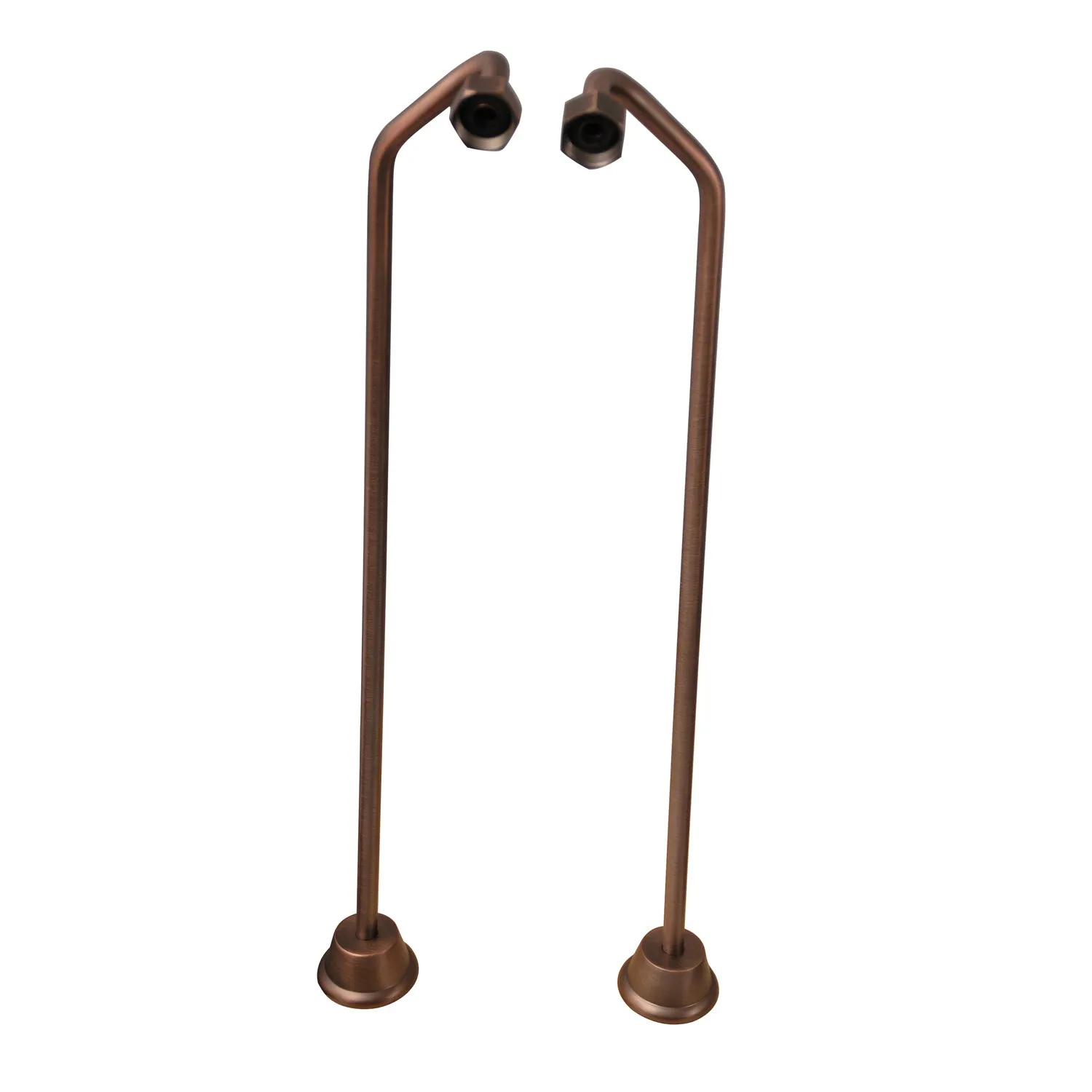 Brocton 65″ Cast Iron Roll Top Tub Kit – Oil Rubbed Bronze Accessories