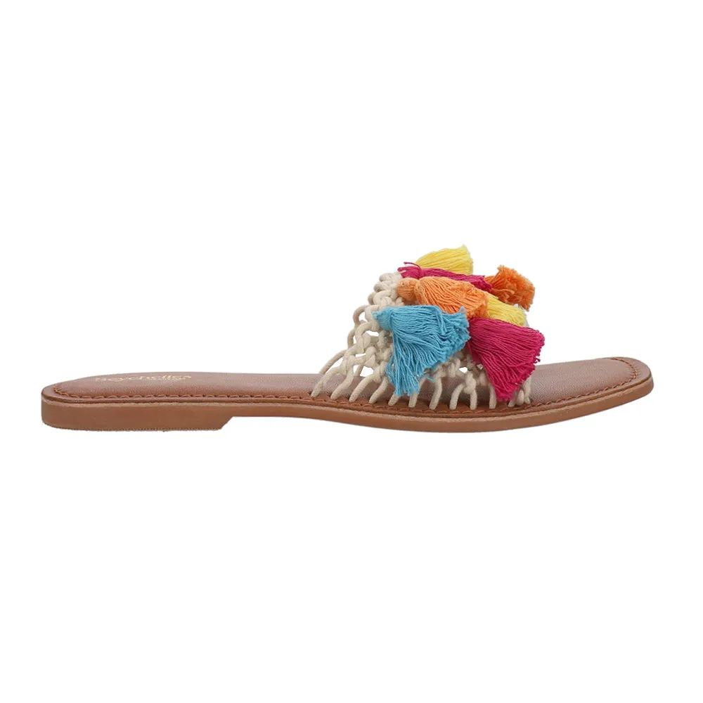 Camellia Slide Sandals