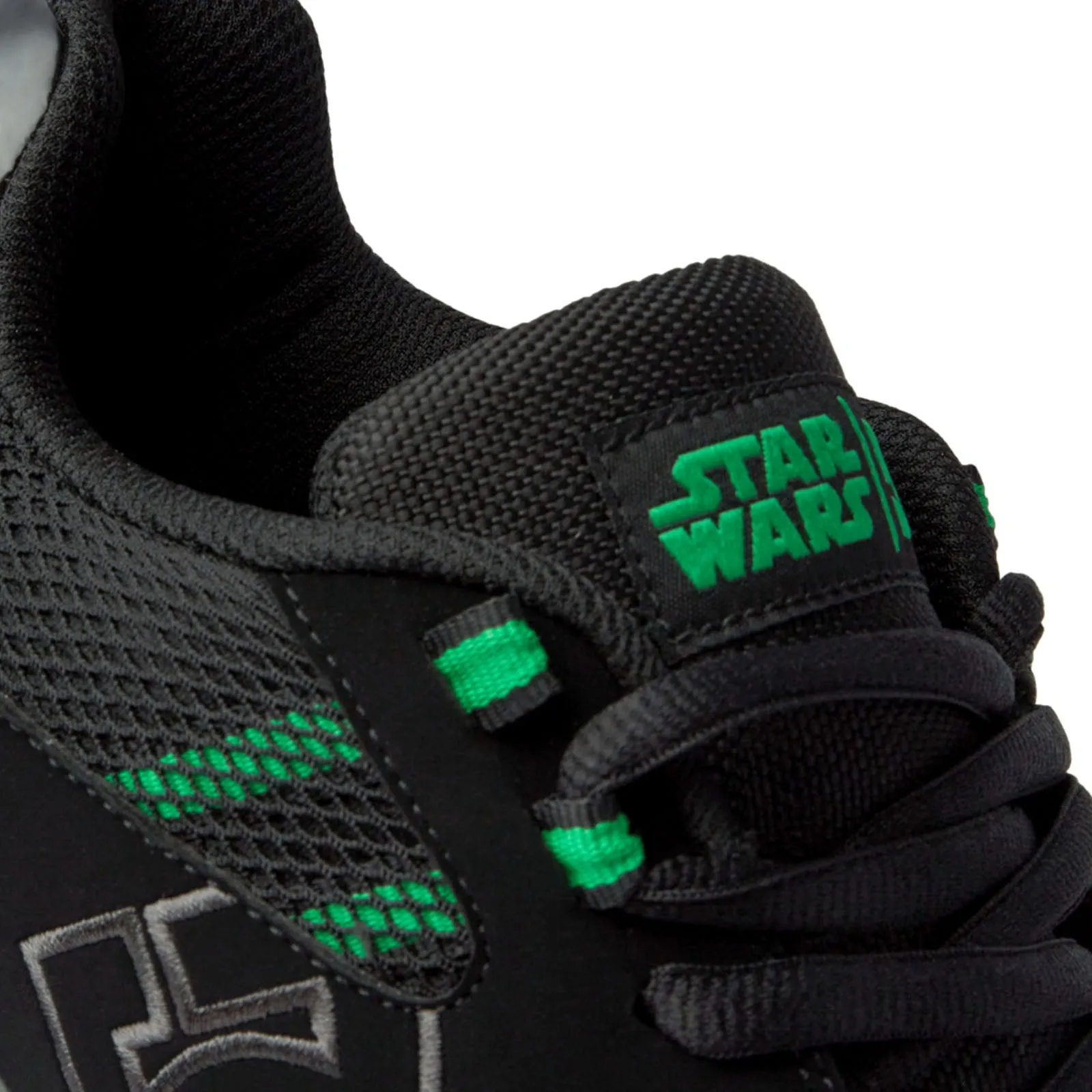 DC Shoes Mens Star Wars Versatile Low Rise Trainers - Black/Green