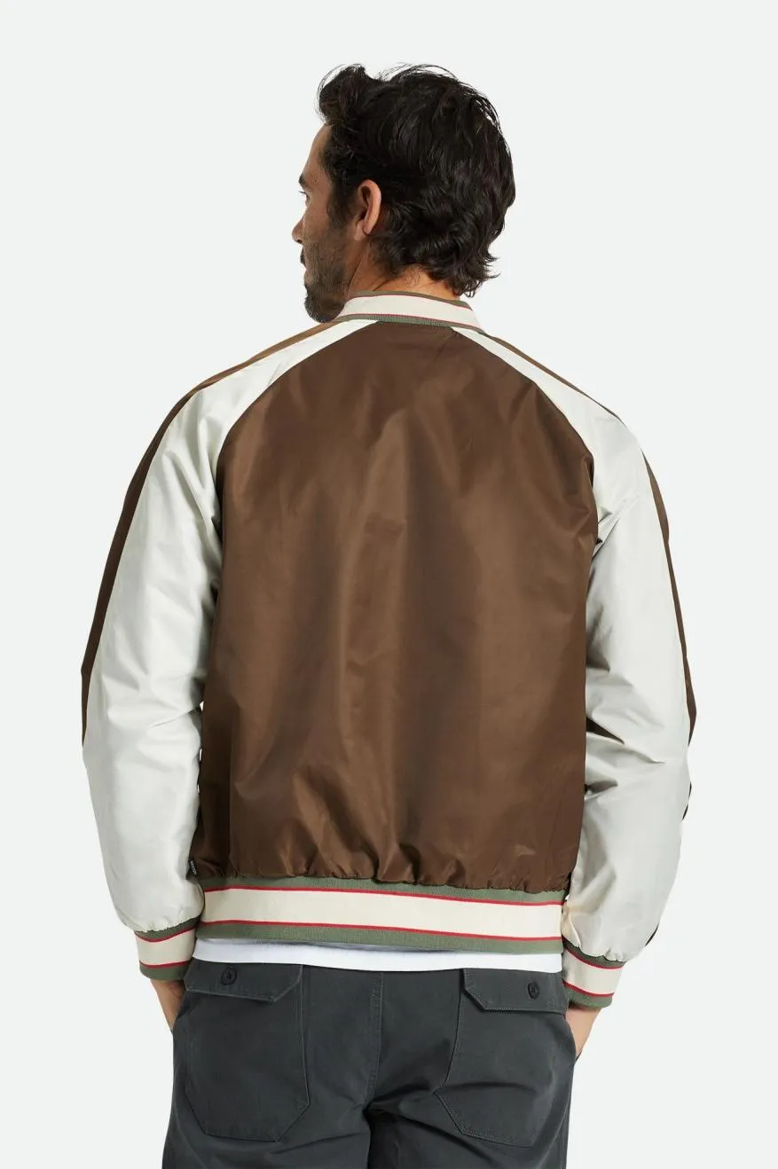 Dillinger Souvenir Bomber Jacket - Dark Earth/Whitecap/Olive Surplus