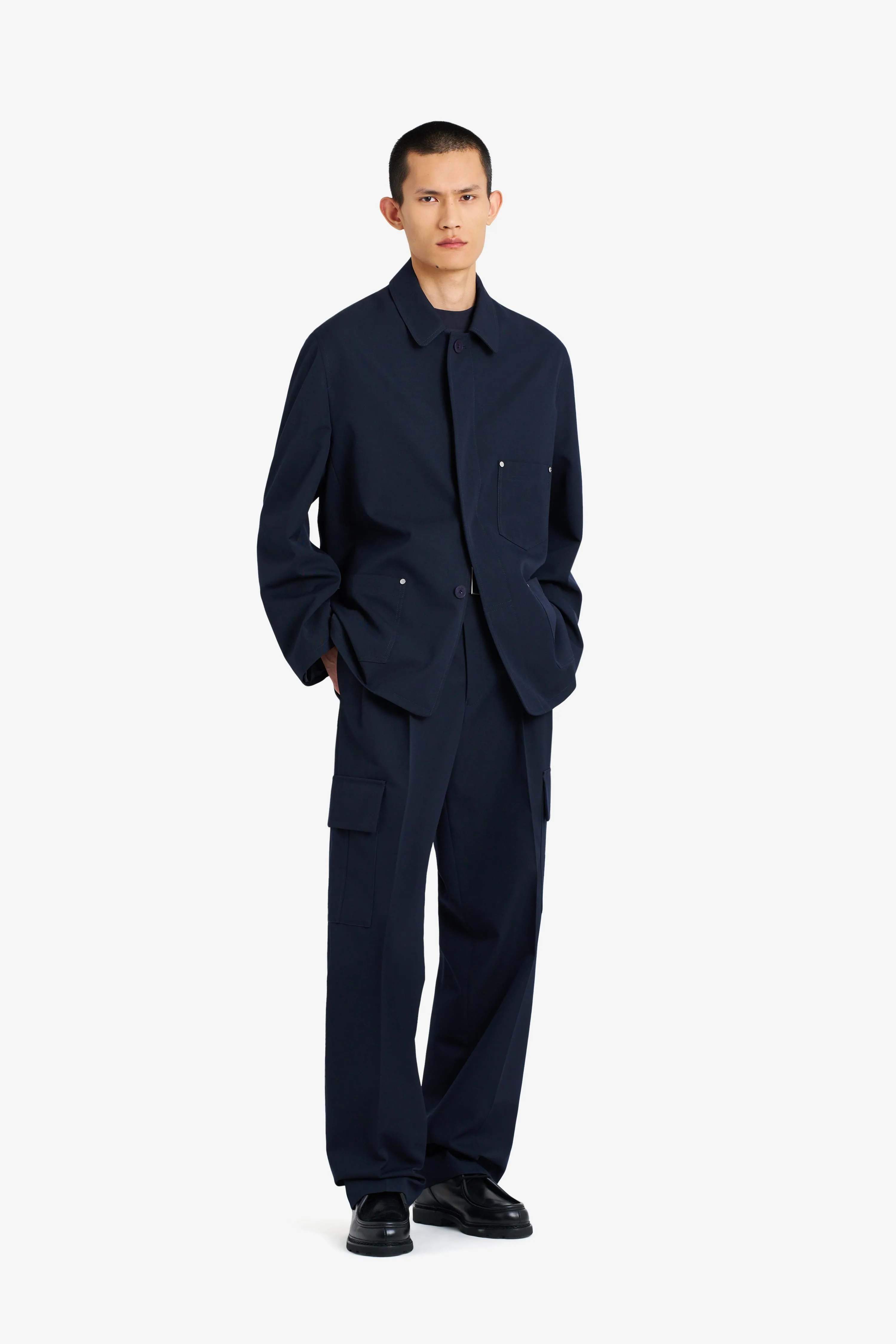 DRESSED UP WORKER JACKET NAVY