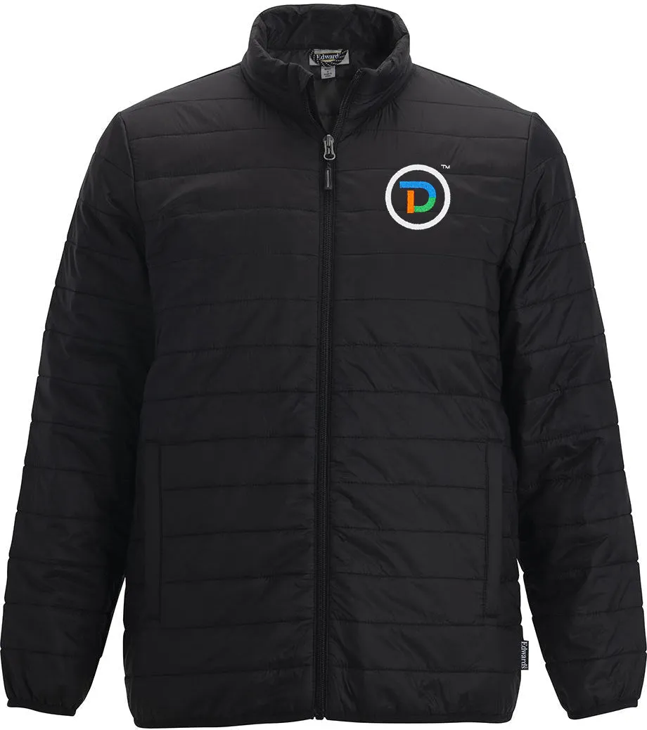 Edwards Puffer Full Zip Packable Jacket