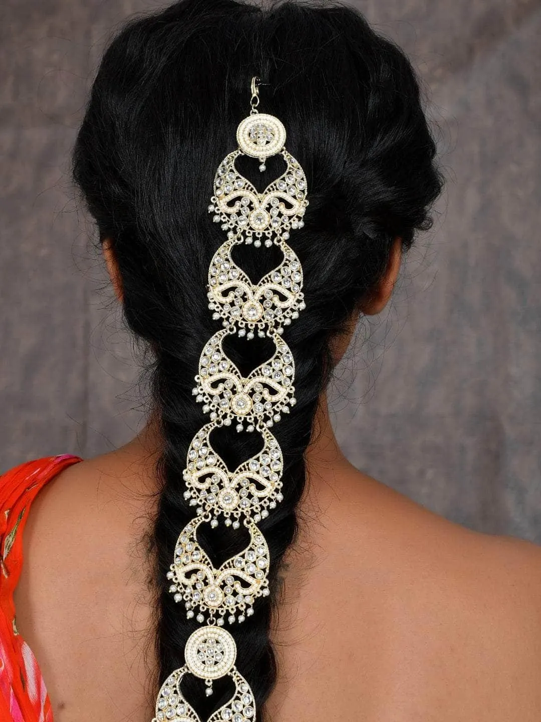 Elegant Kundan Hair Accessories