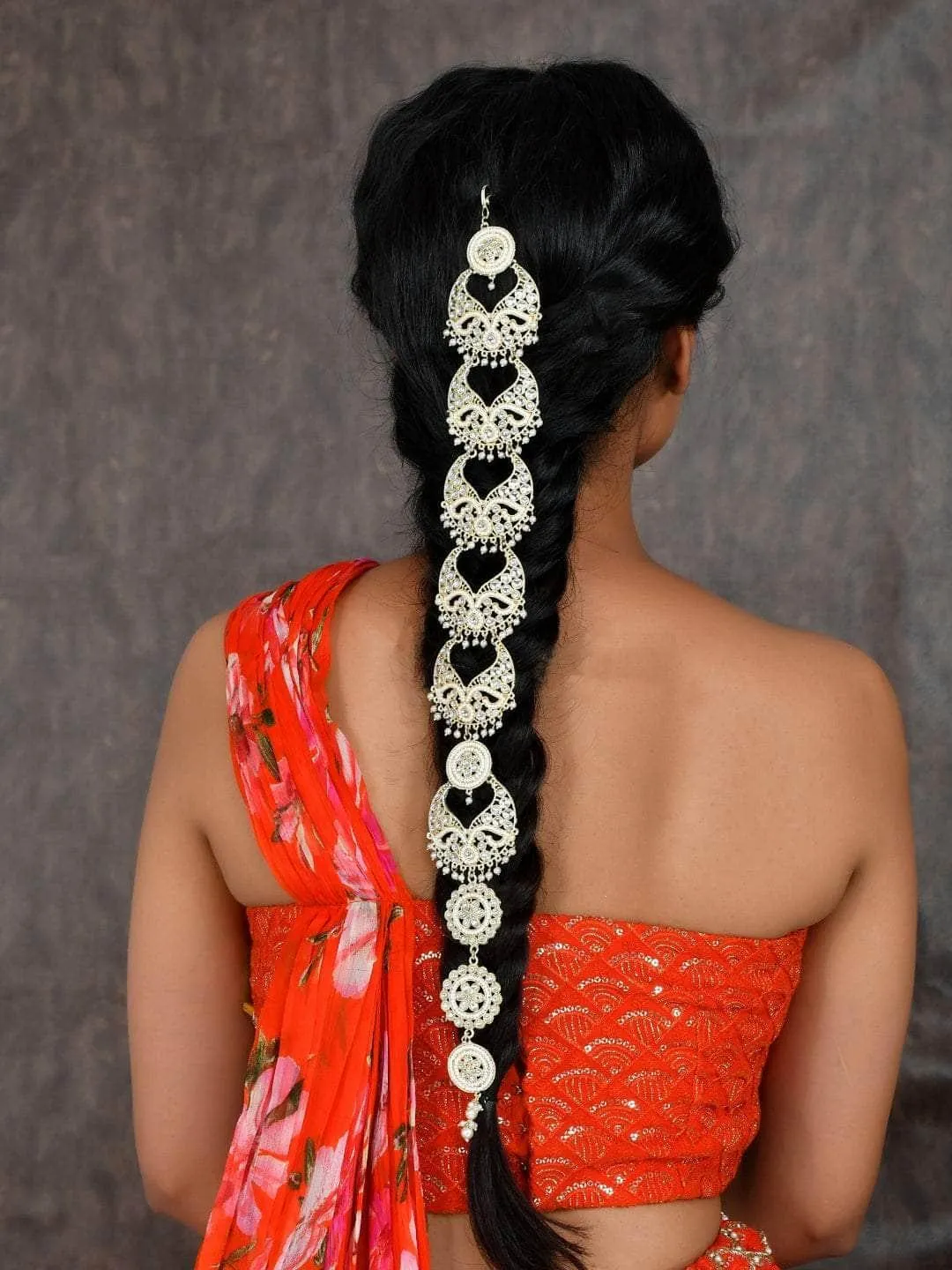 Elegant Kundan Hair Accessories