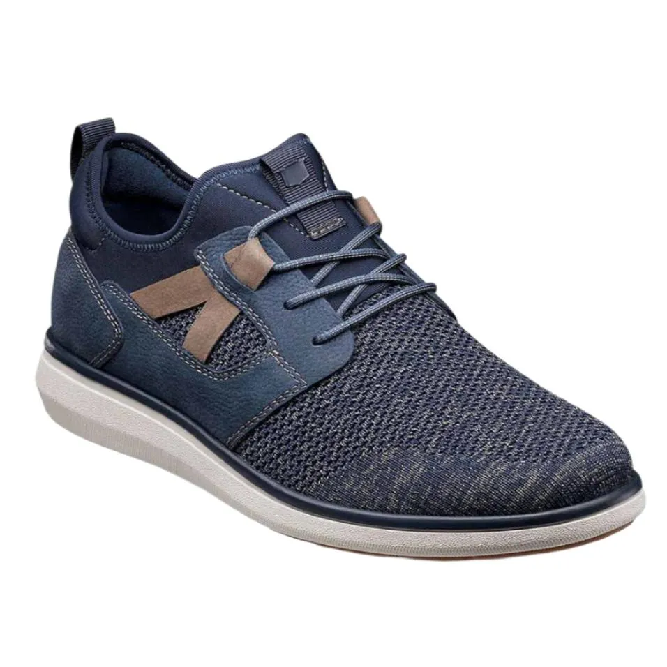 Florsheim Men's Venture Knit Lace Up Sneaker - Navy