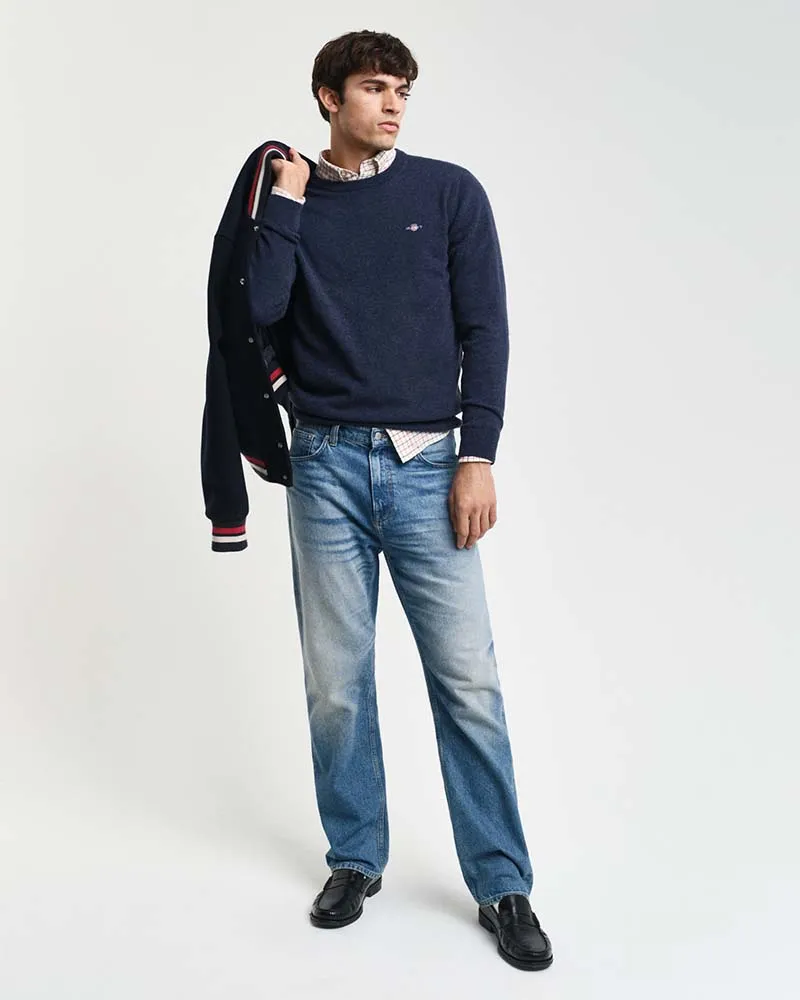 Gant Clothing Superfine Lambswool Crew Neck