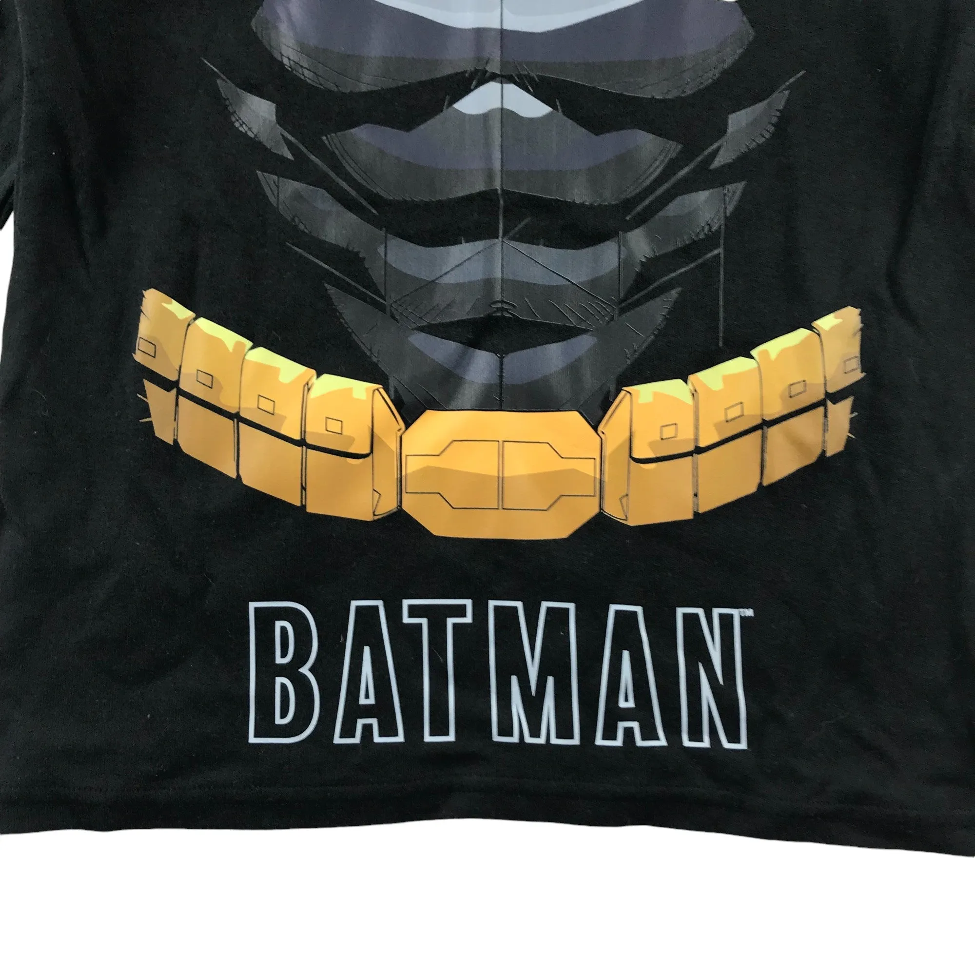 George t-shirt 10-11 years black Batman print cotton