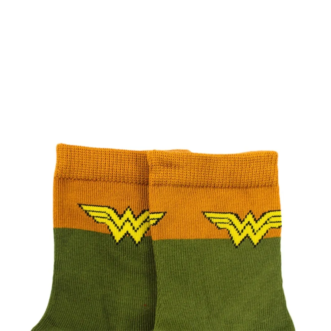 Girls wonder women socks