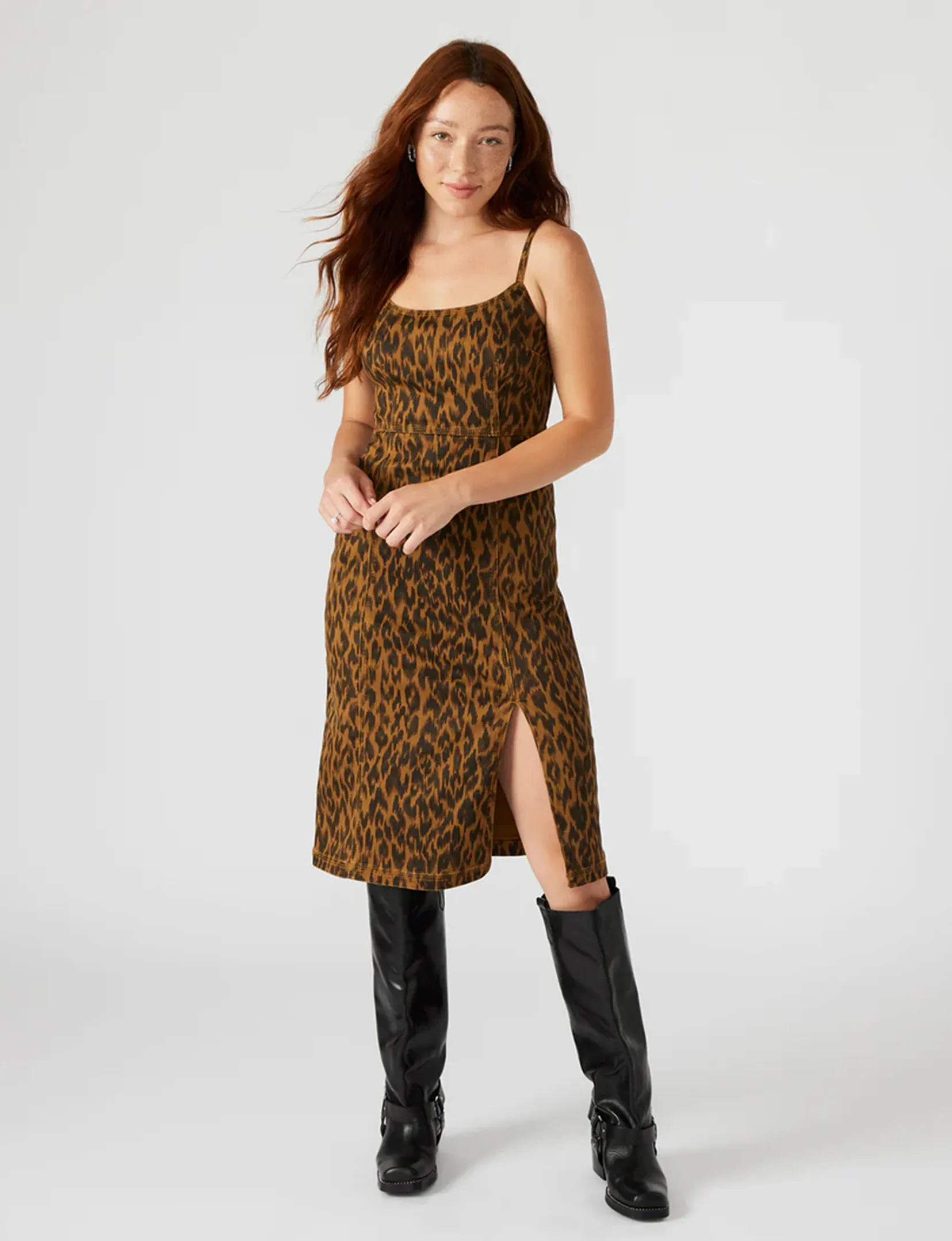 Giselle Dress, Leopard