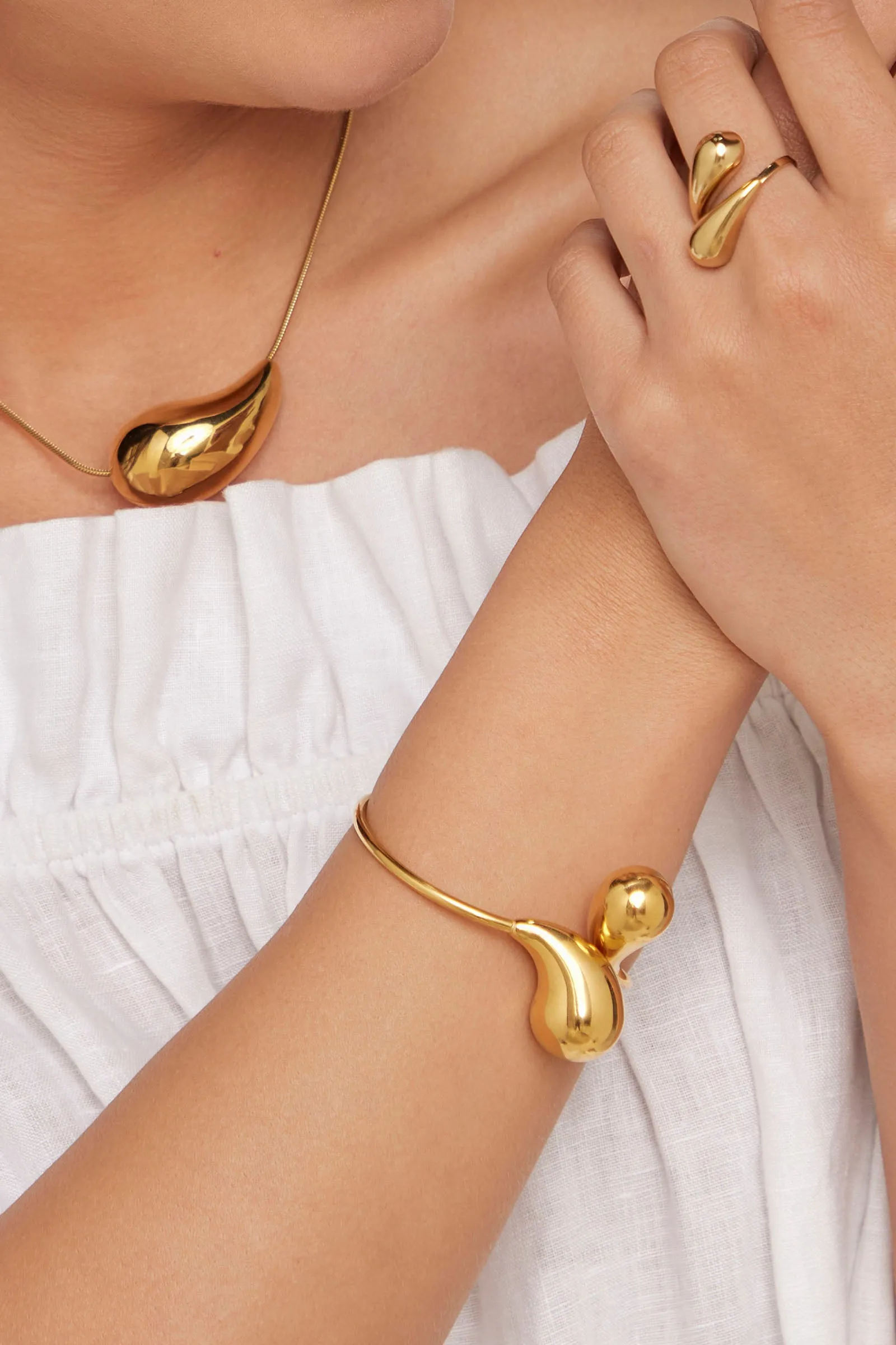 Halcyon Necklace - Gold