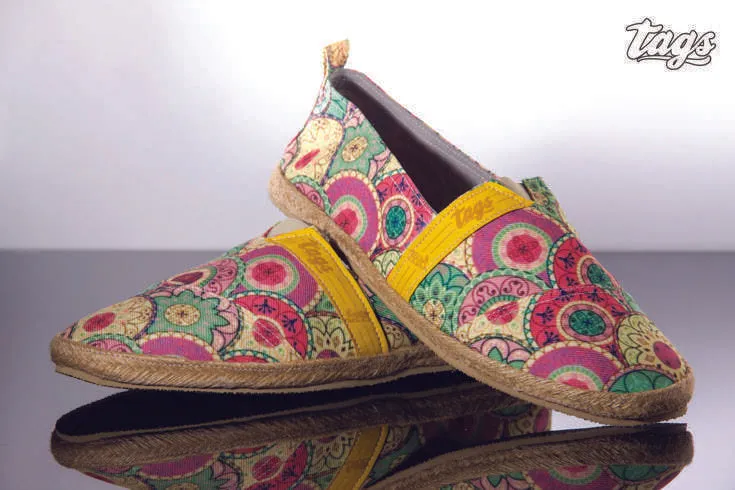 Kinder Espadrilles FLORAL