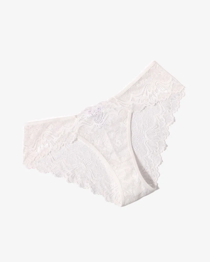 Lace Hipster Panties Breathable Panty