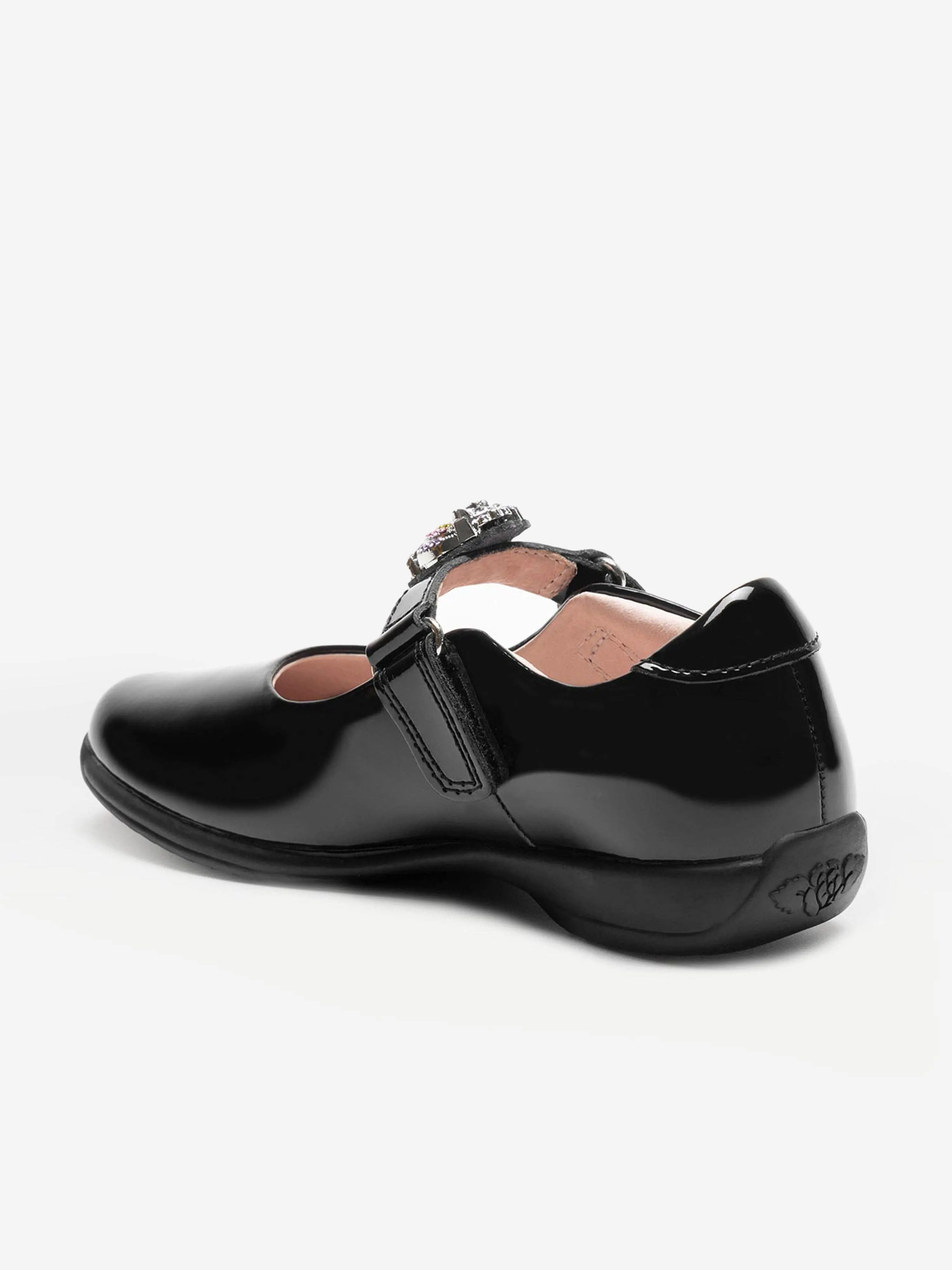 Lelli Kelly Girls Bianca Leather Shoes in Black