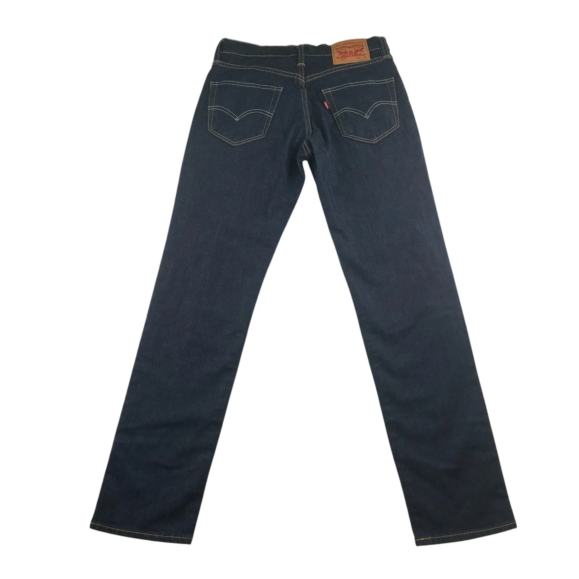 Levi's jeans W30 L32 dark navy blue slim straight legs