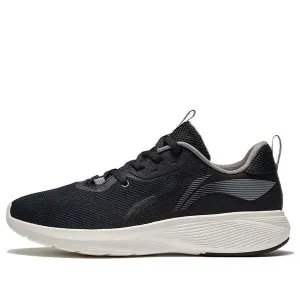 Li-Ning Running Low 'Black Cream' sneakers, black