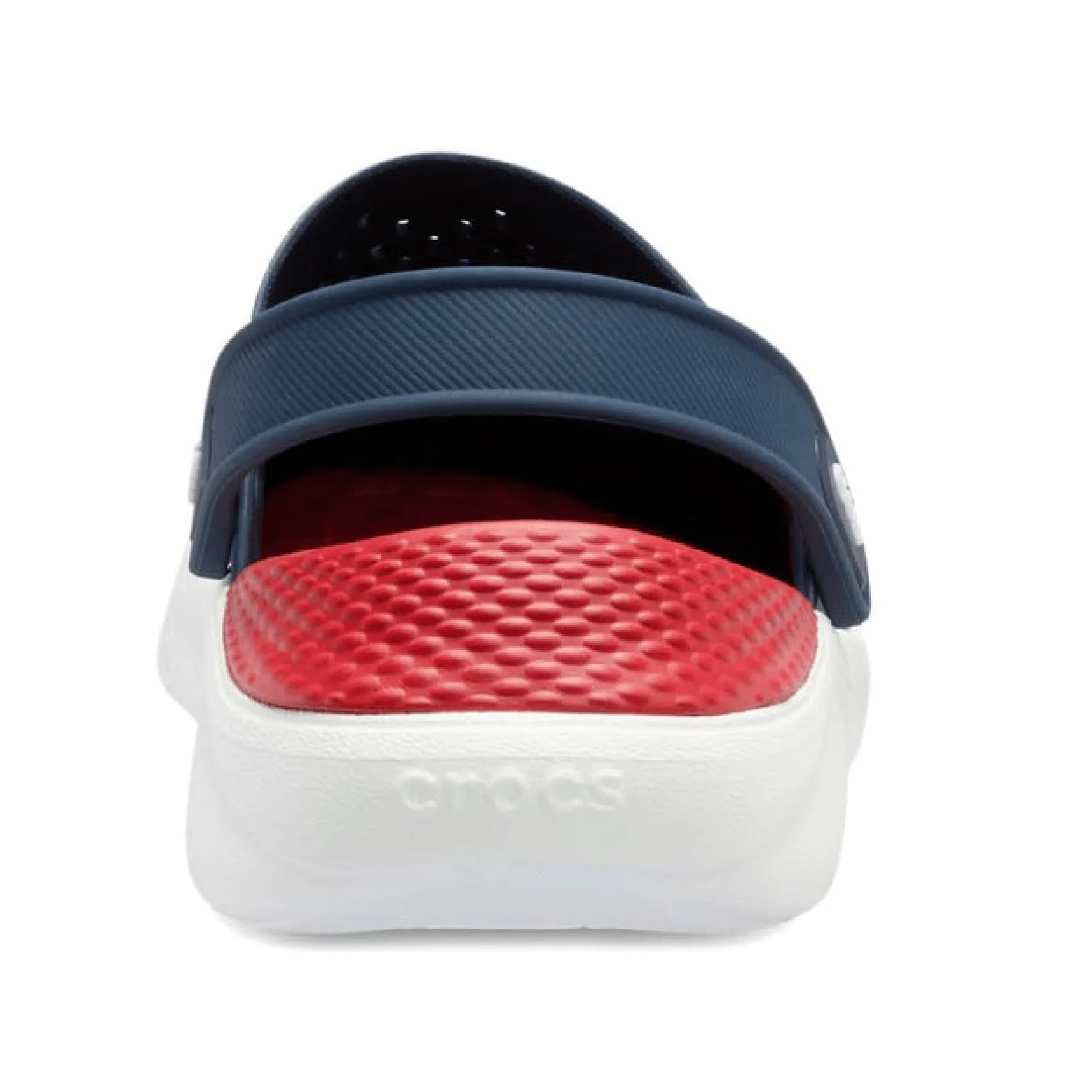 Literide 360 Unisex Clog Sandal Navy Blue-Red White Sole