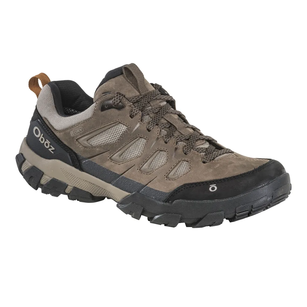 Men's Oboz Sawtooth X Low Waterproof Color: Canteen