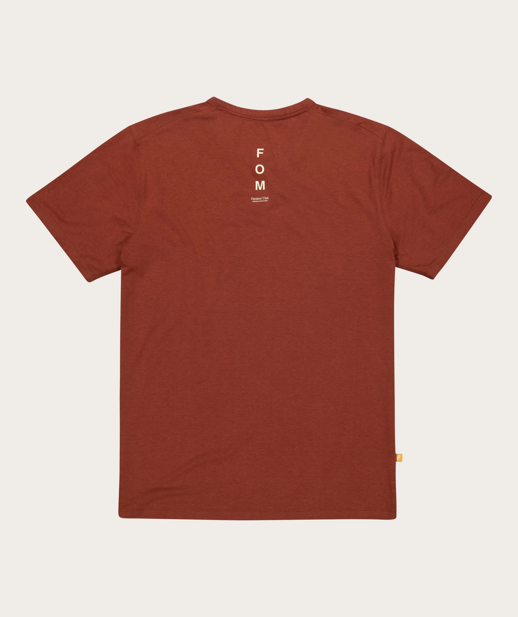 Mens Versatile Outdoor Tee - Redwood