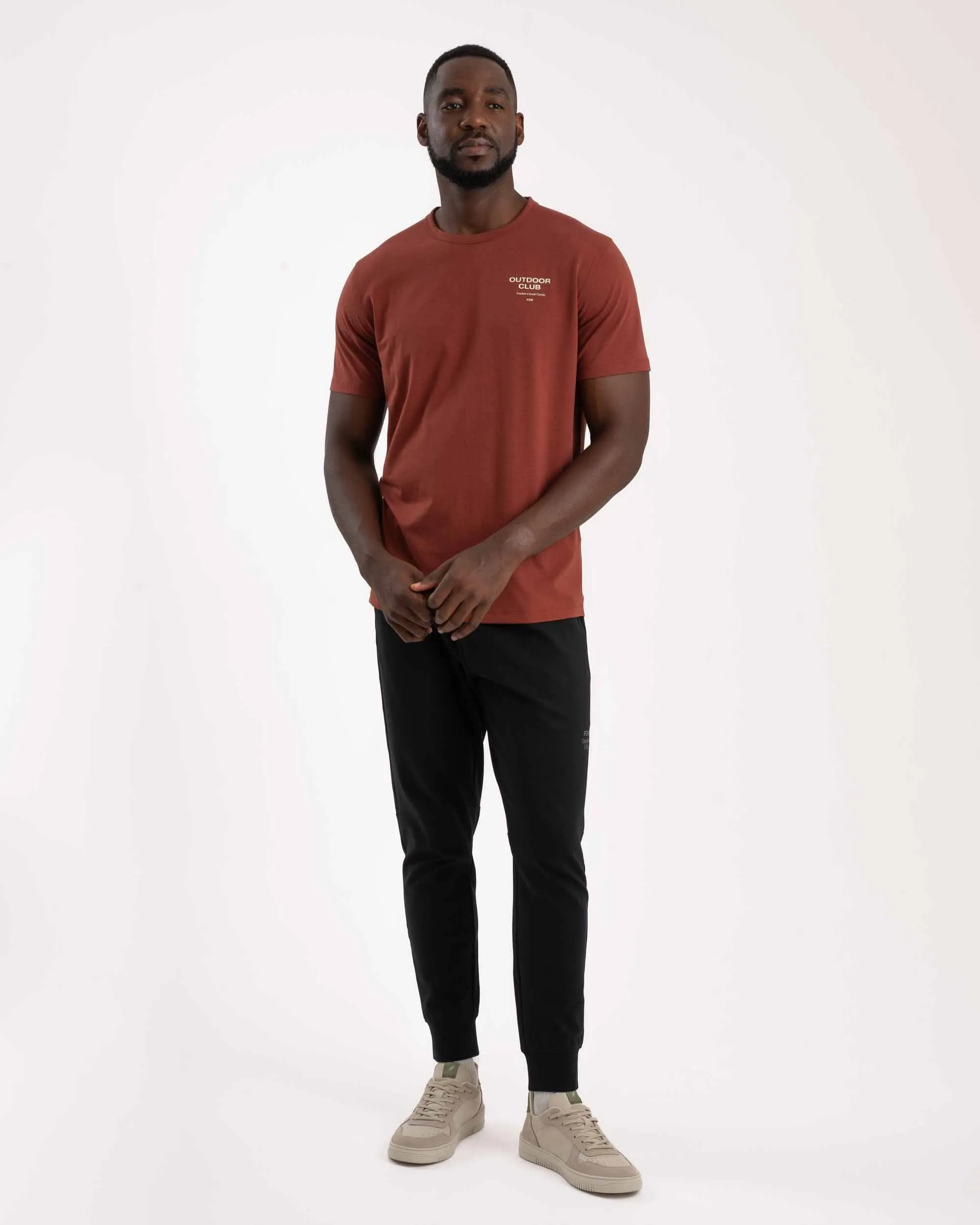 Mens Versatile Outdoor Tee - Redwood