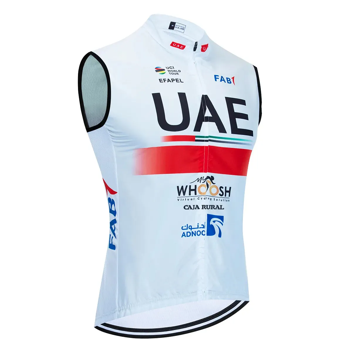 New 2024 Cycling Clothing UAE Team Cycling Jersey Men Summer Road Bike Maillot Vest Ropa Ciclismo Breathable Bicycl Tshirt