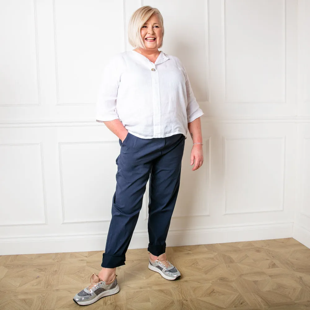 Plus Size Stretch Trousers