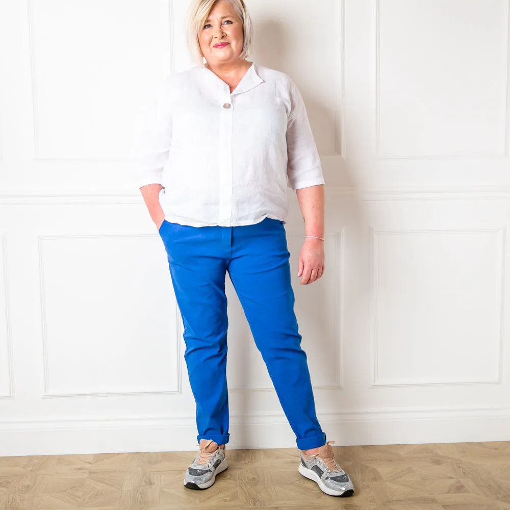 Plus Size Stretch Trousers