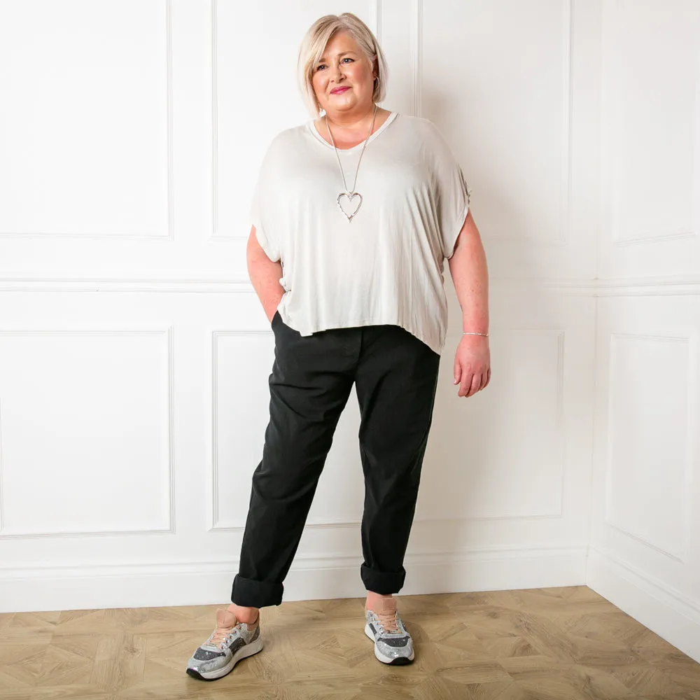 Plus Size Stretch Trousers