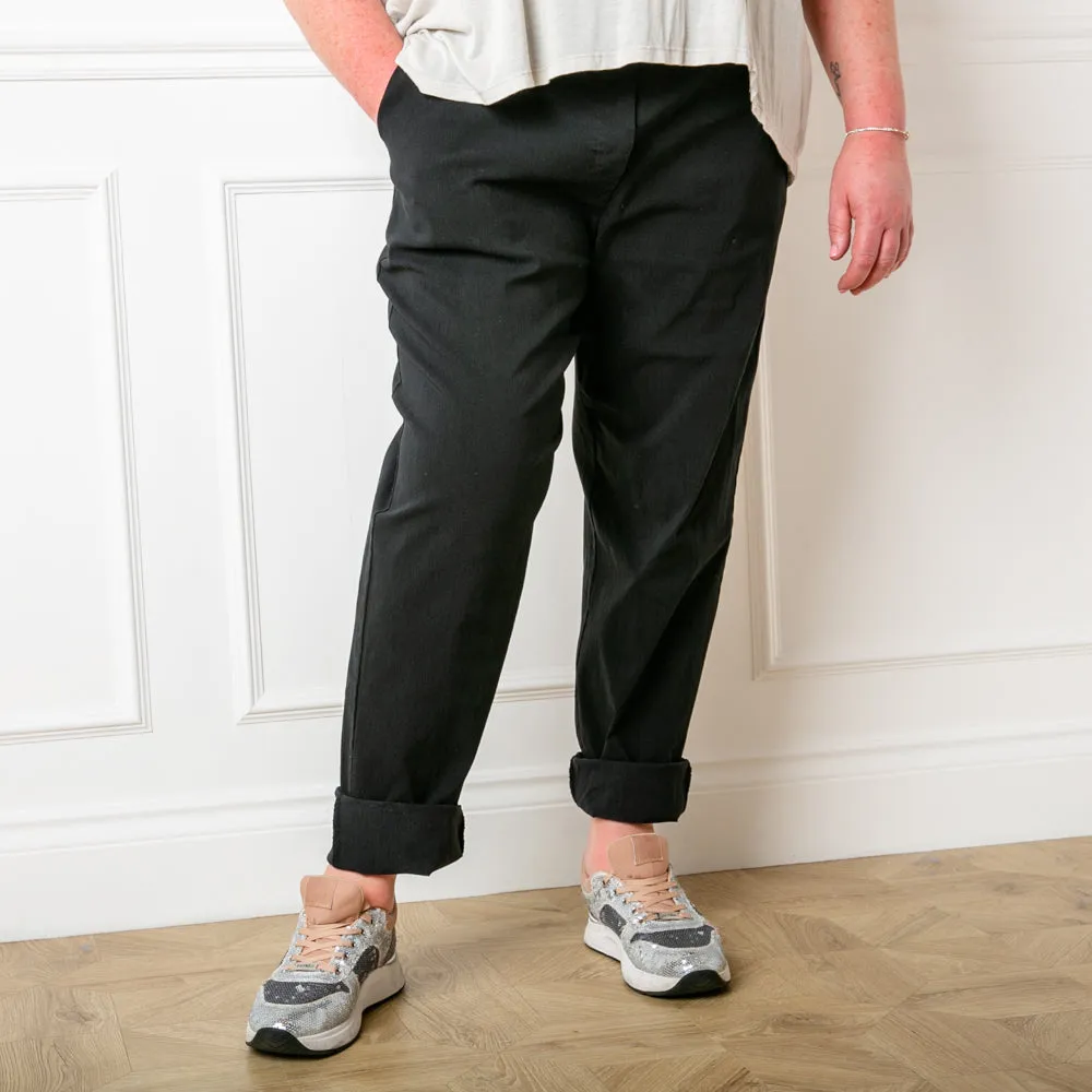 Plus Size Stretch Trousers