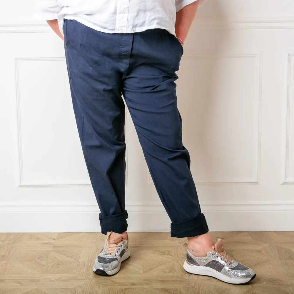 Plus Size Stretch Trousers