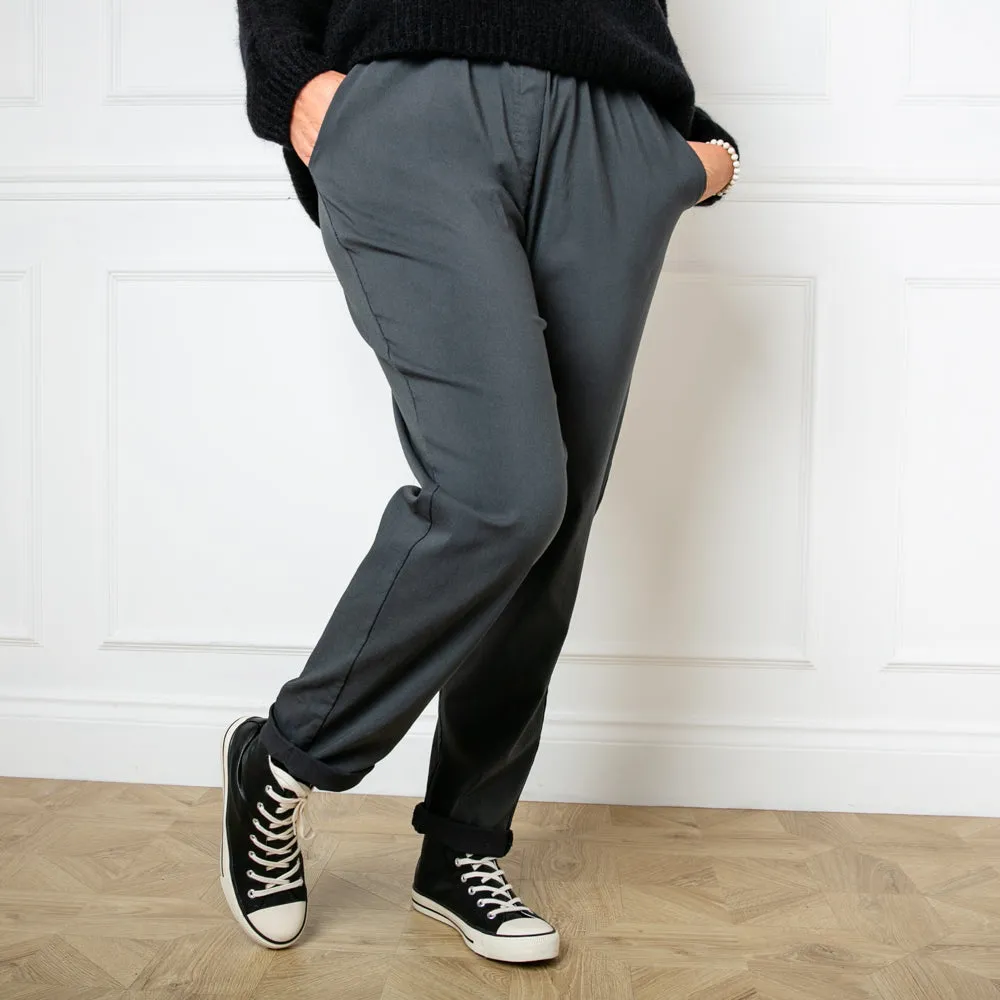 Plus Size Stretch Trousers