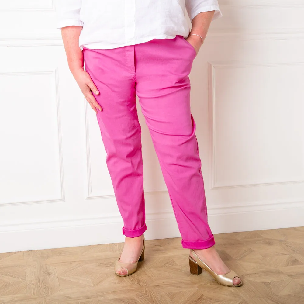 Plus Size Stretch Trousers