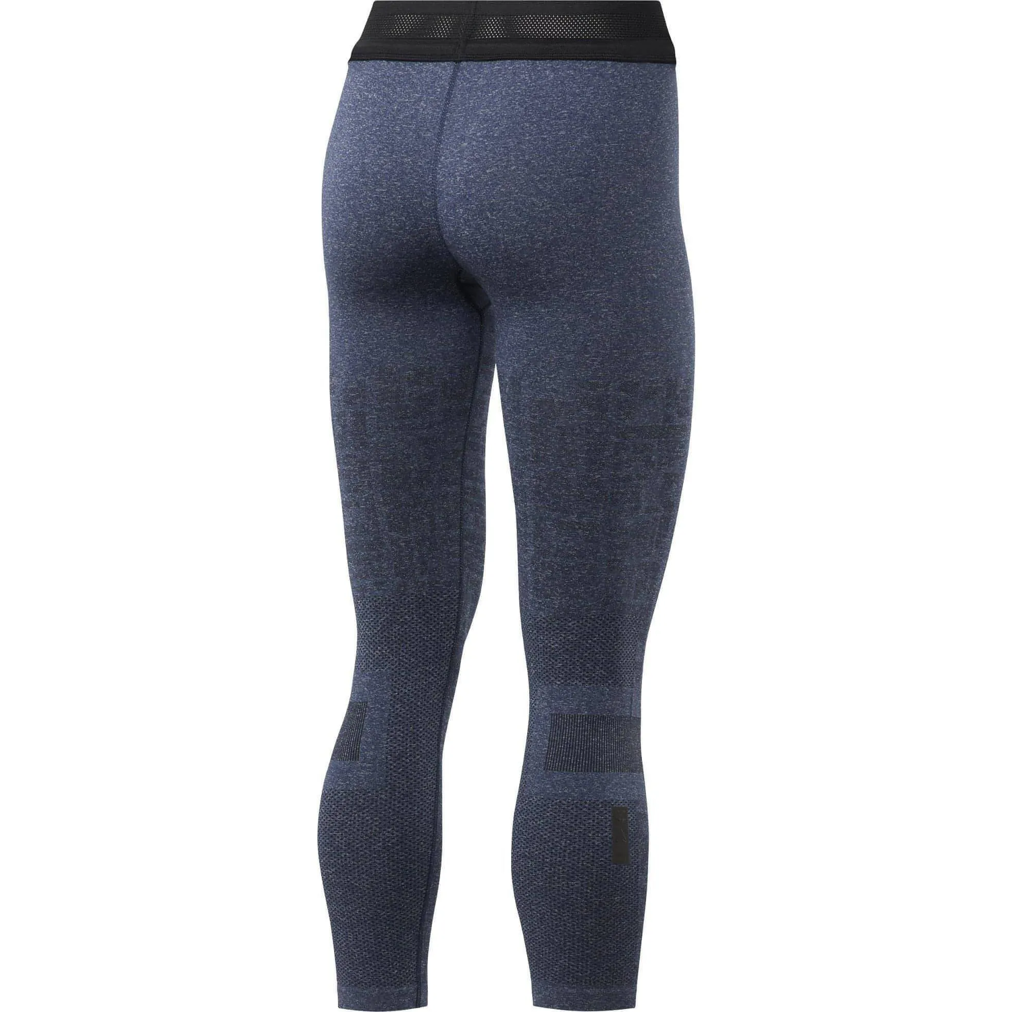 Reebok United By Fitness MYOKNIT Seamless Womens 7/8 Training Tights - Navy