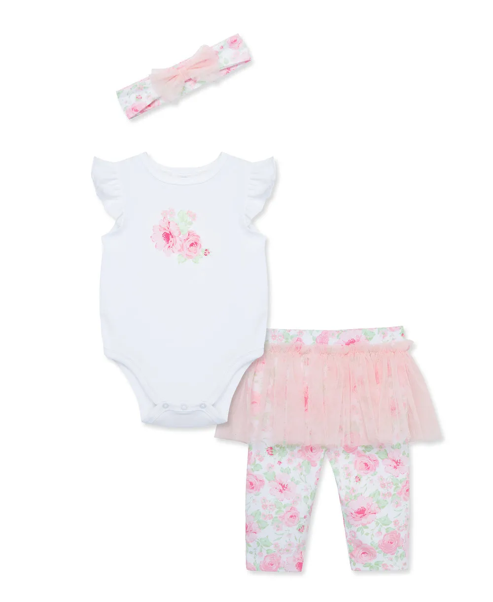 Roses Skegging Set - Little Me