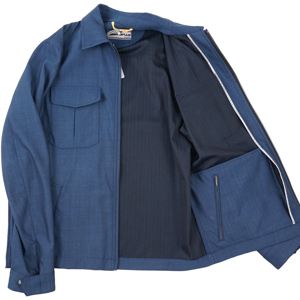 Sartorio Lightweight Woven Wool Jacket