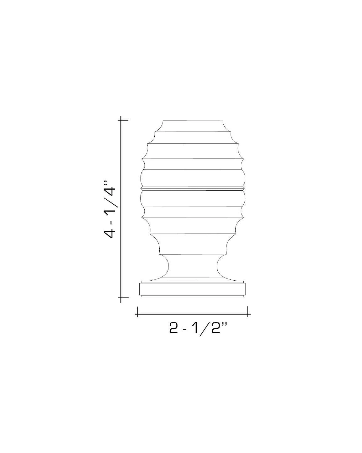 Serif Candlestick