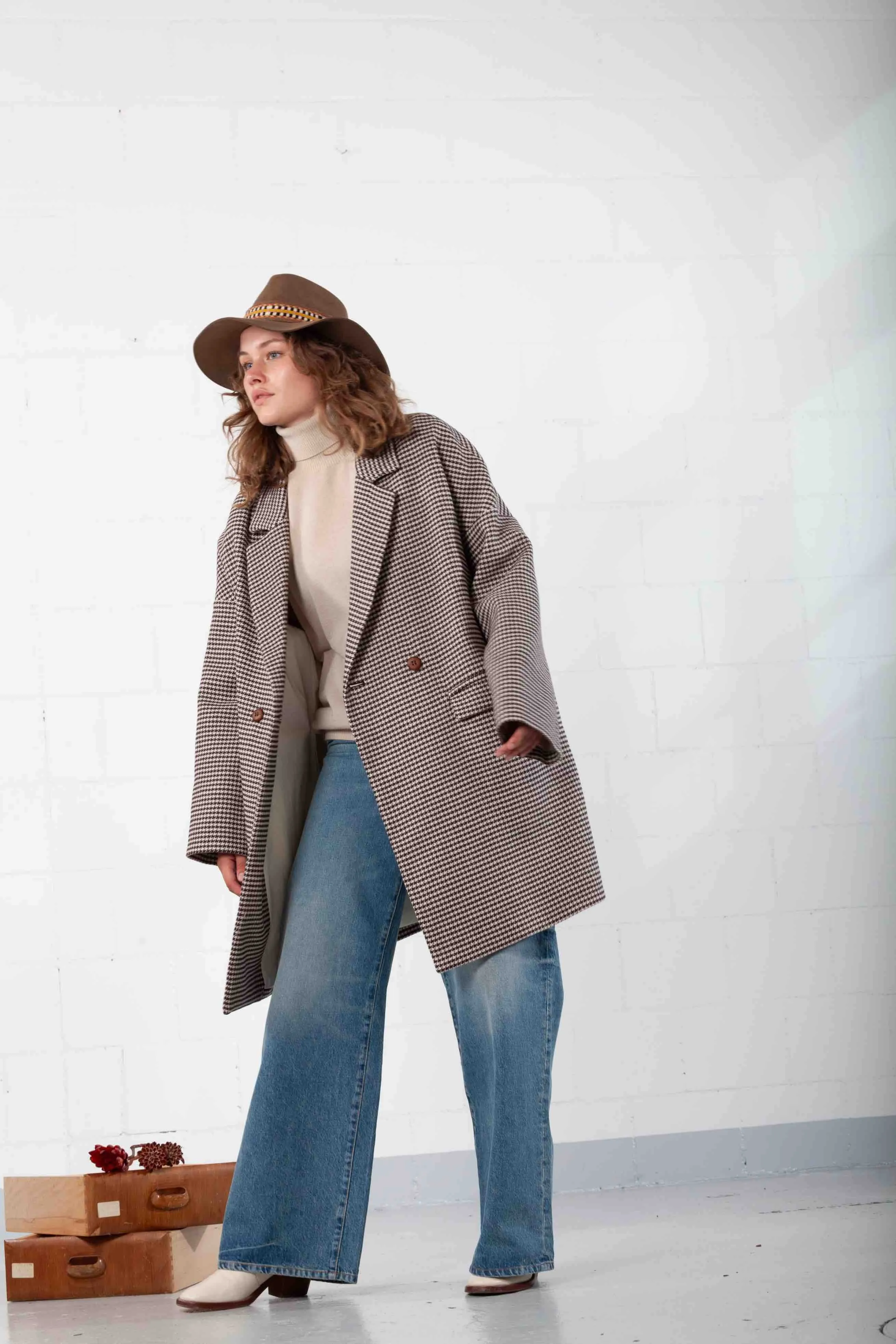 Soho Pied de Poule Coat