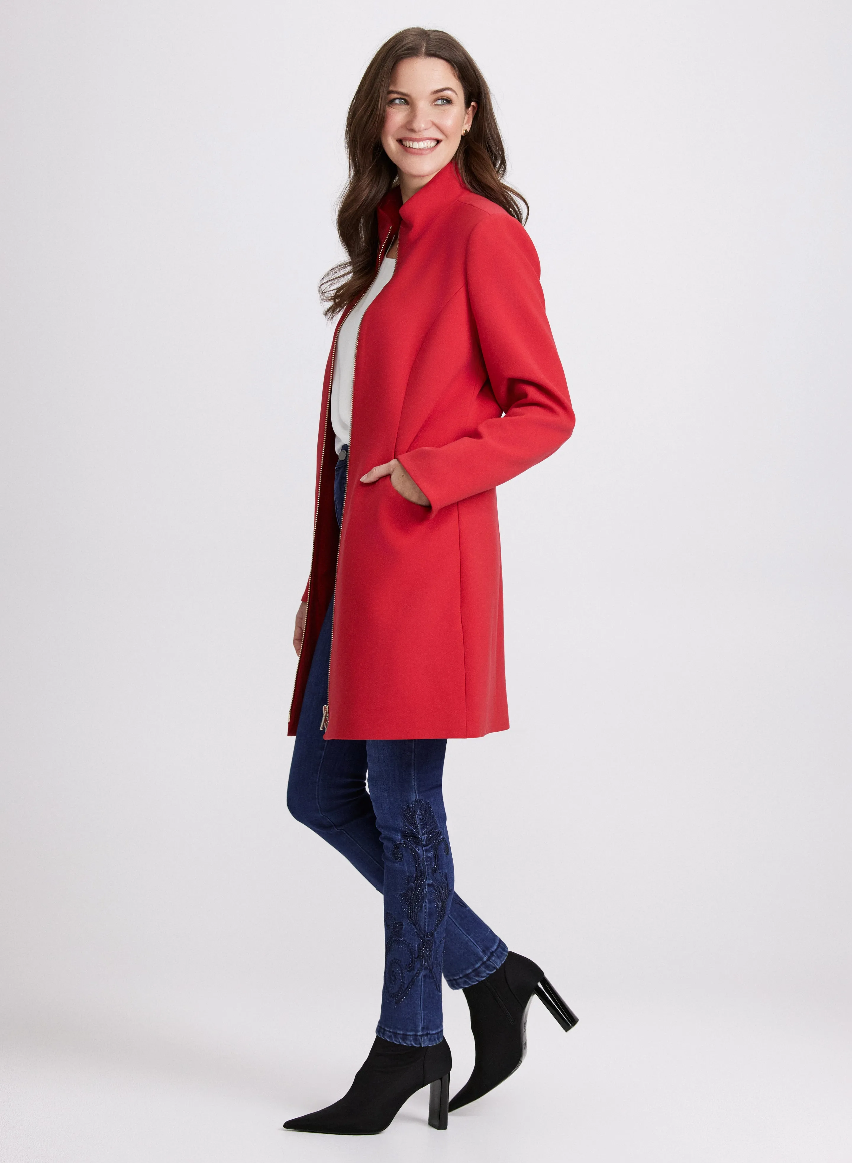 Stand Collar Coat