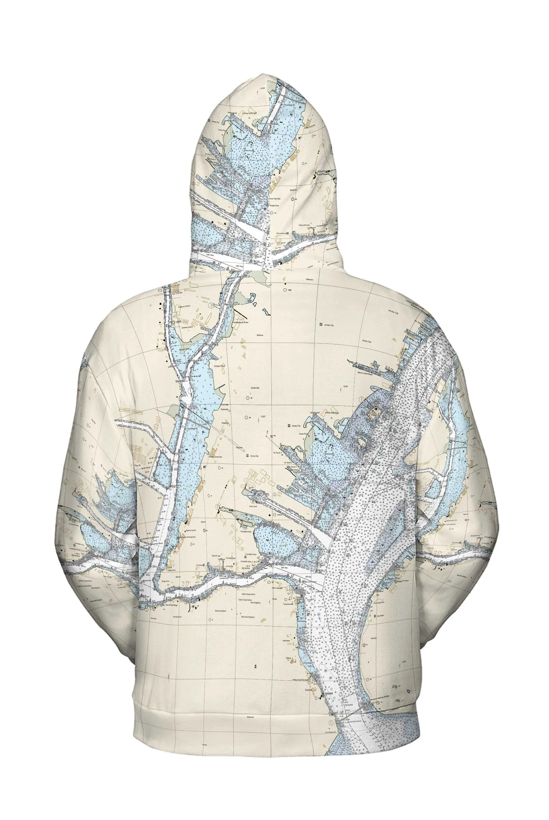 The Bayonne Navigator Lightweight Hoodie Sweatshirt