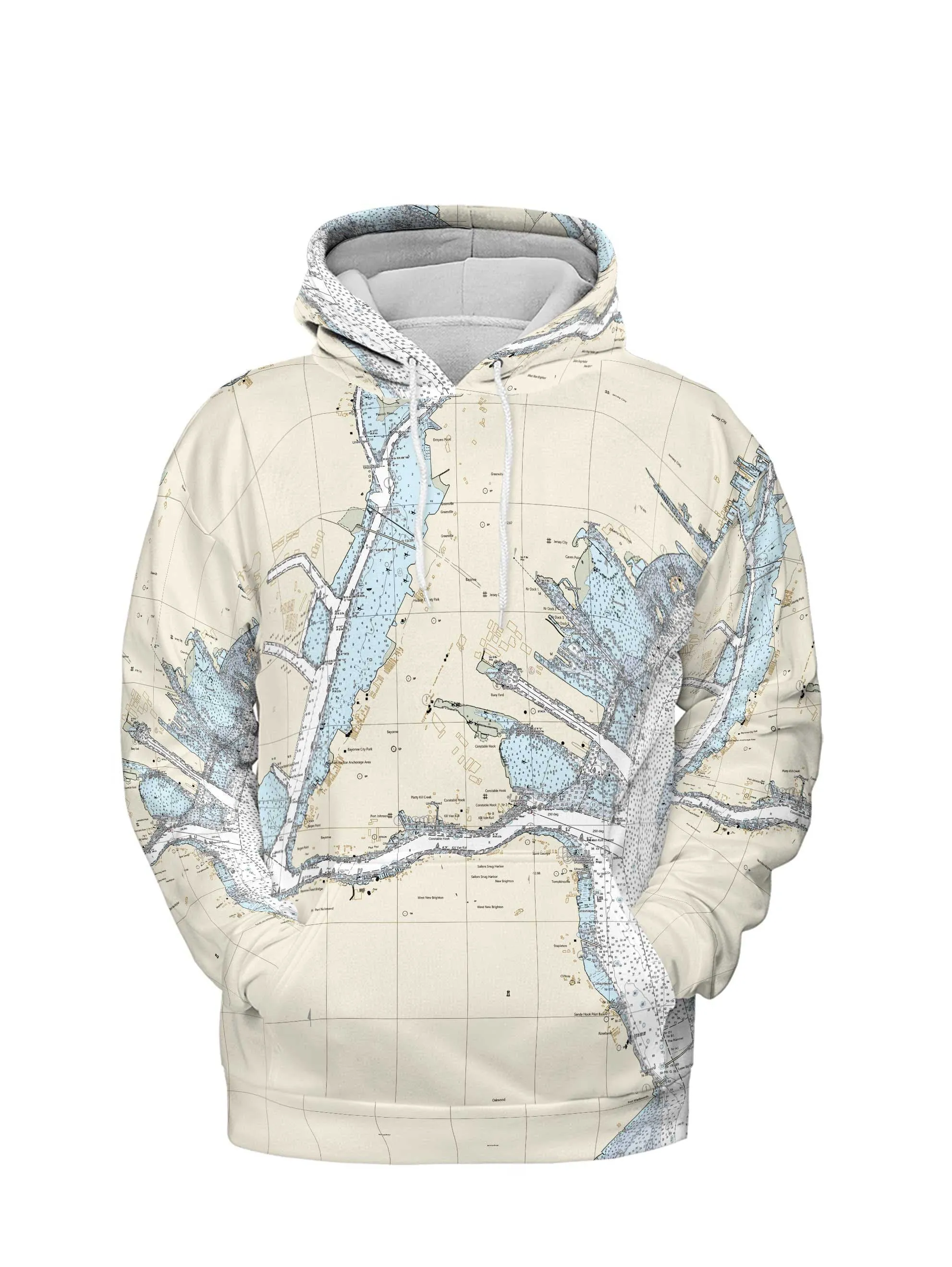 The Bayonne Navigator Lightweight Hoodie Sweatshirt